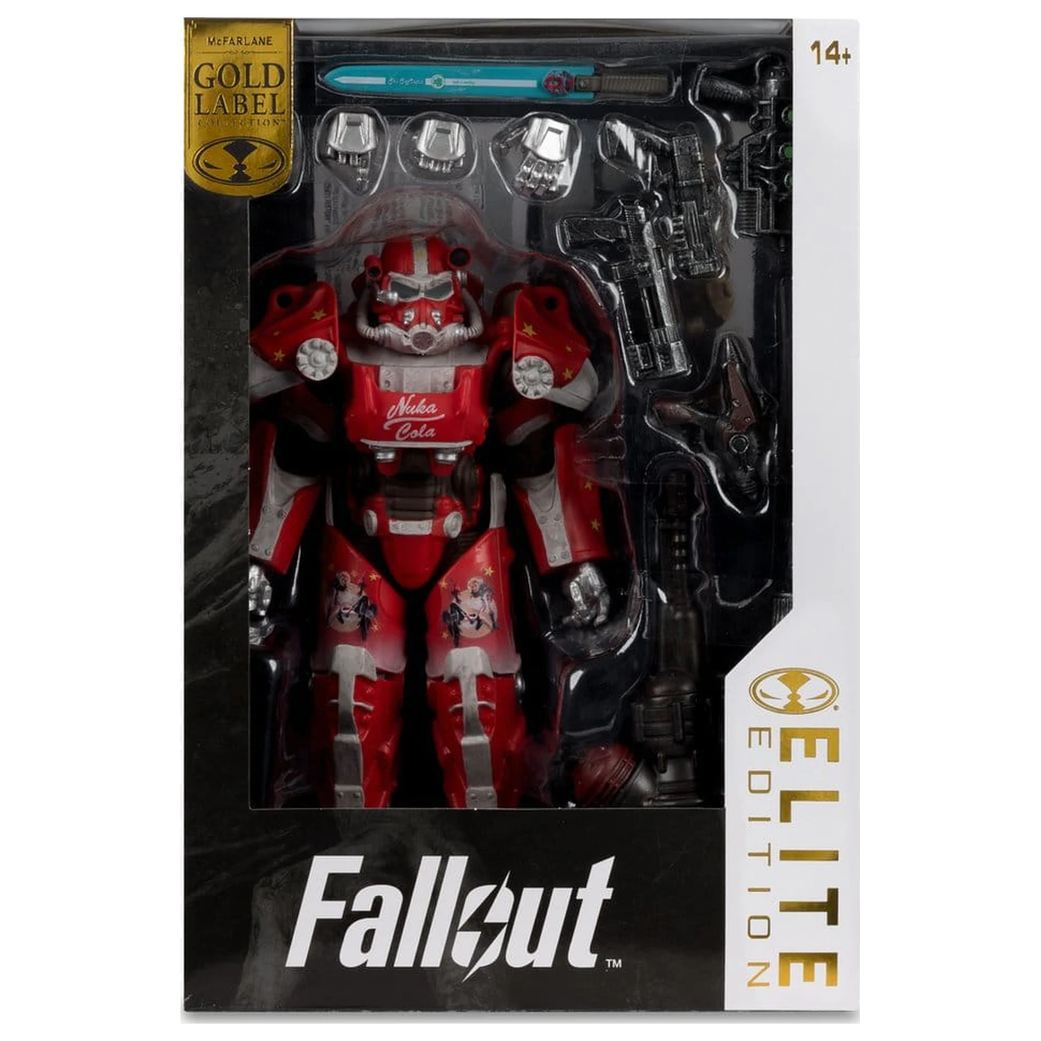 Fallout McFarlane Elite Edition Action Figure Fallout 76 Nuka Cola T-60 (Gold Label) 19 cm product photo