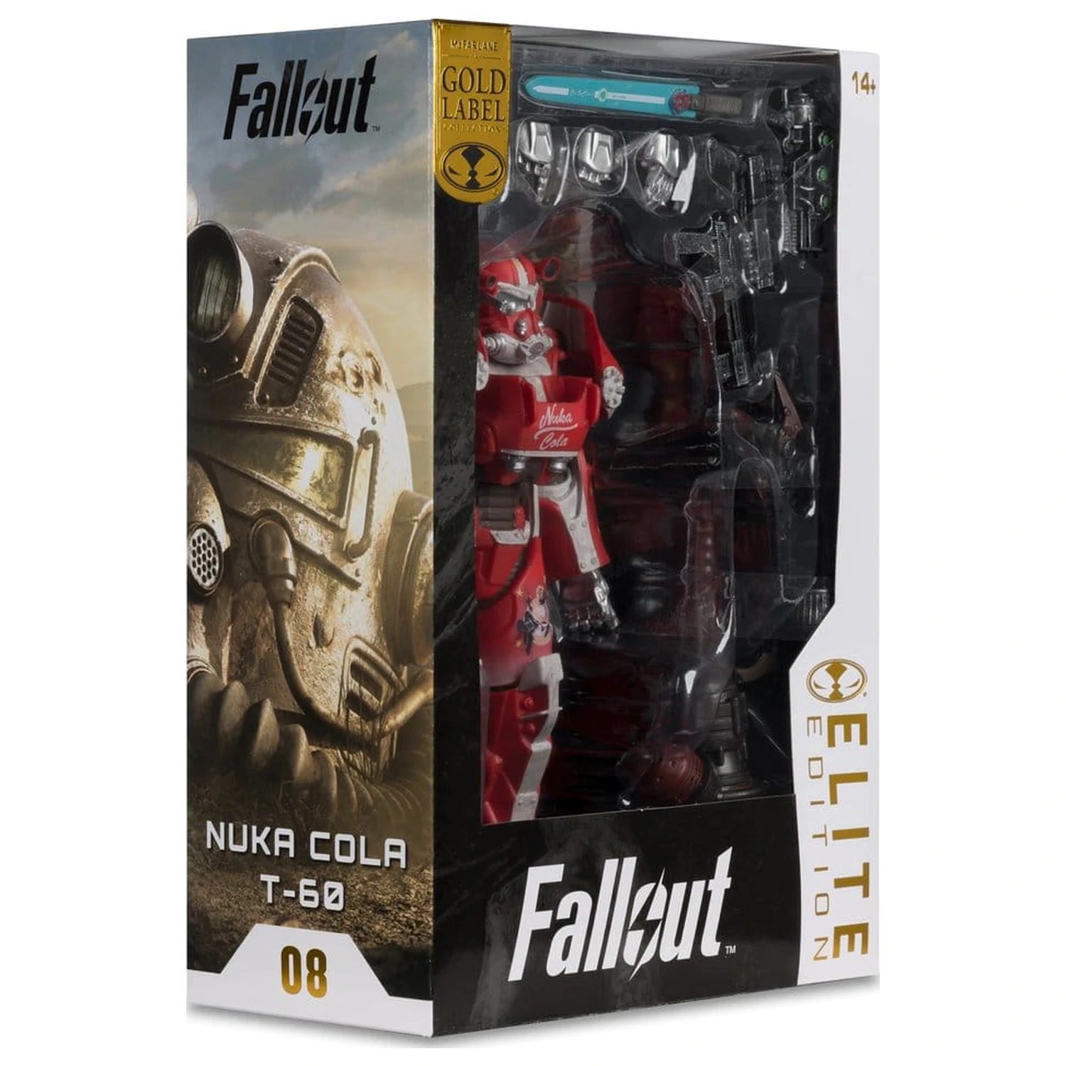 Fallout McFarlane Elite Edition Action Figure Fallout 76 Nuka Cola T-60 (Gold Label) 19 cm product photo