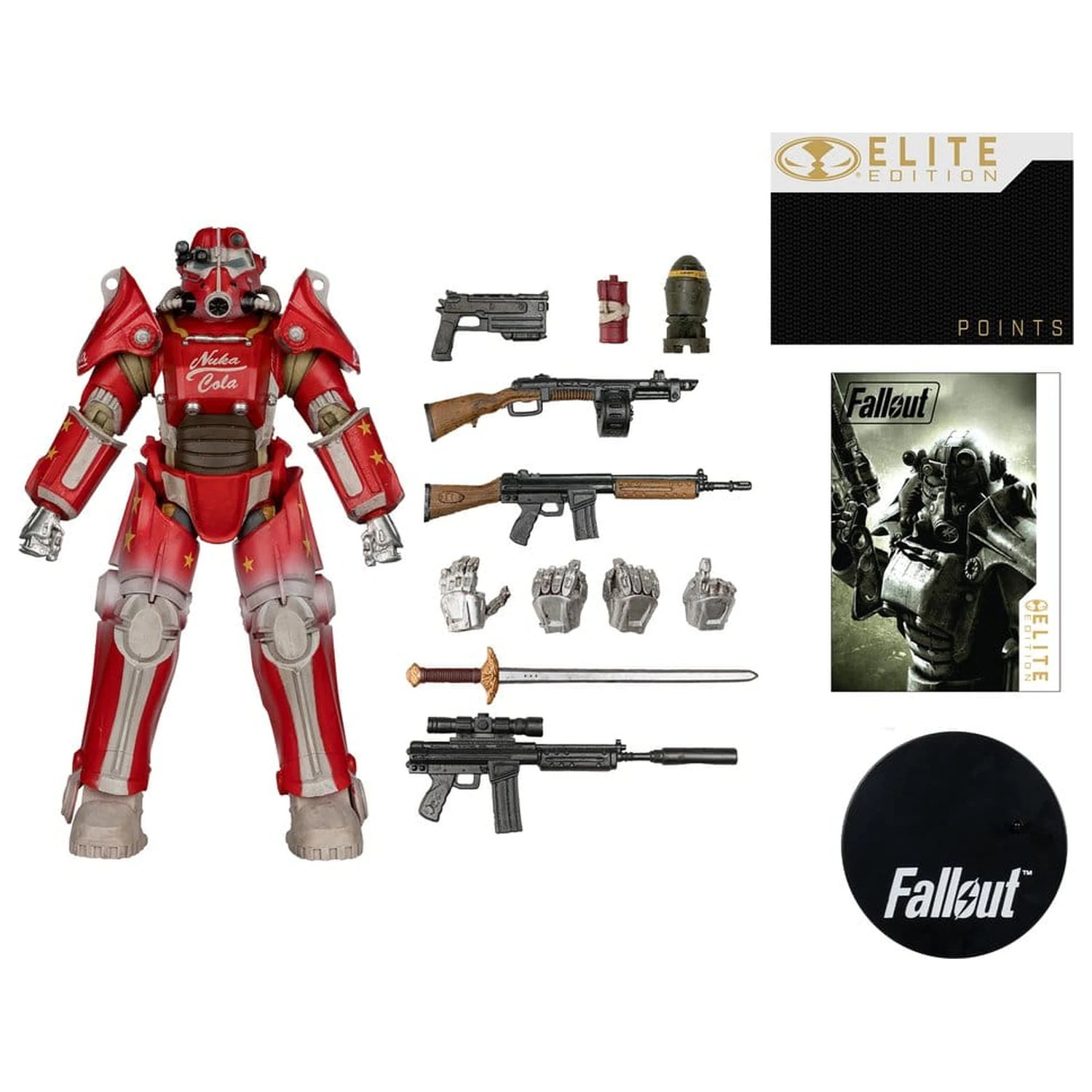 Fallout McFarlane Elite Edition Deluxe Action Figure T-45B Nuka Cola 20 cm product photo