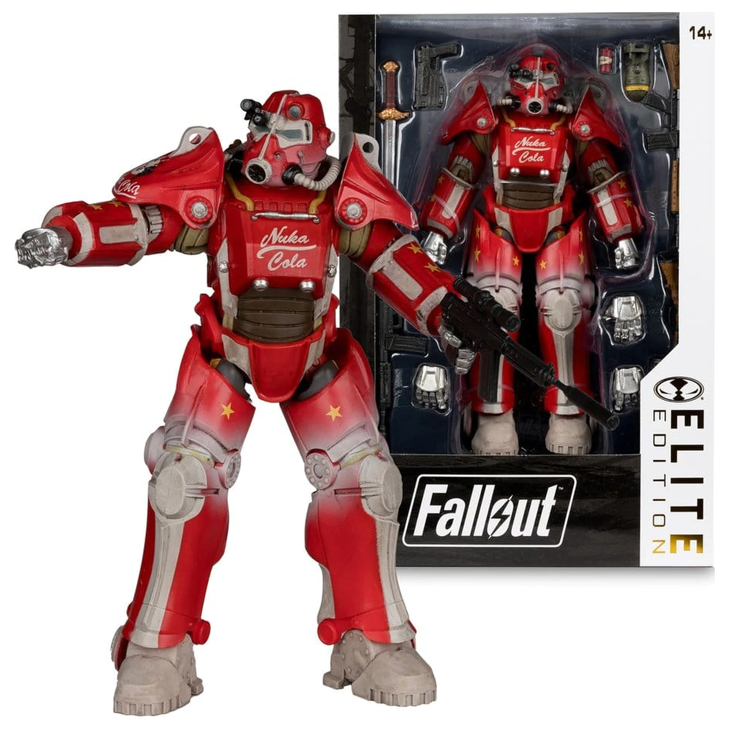 Fallout McFarlane Elite Edition Deluxe Action Figure T-45B Nuka Cola 20 cm product photo