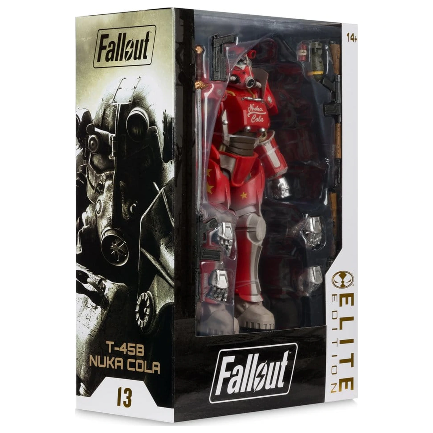 Fallout McFarlane Elite Edition Deluxe Action Figure T-45B Nuka Cola 20 cm product photo