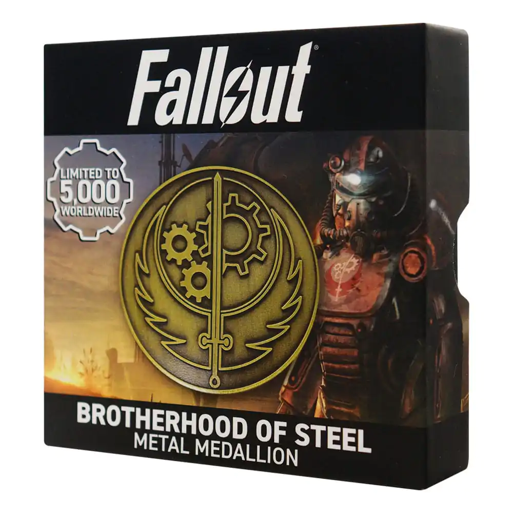 Fallout Medallion Brotherhood of Steel termékfotó