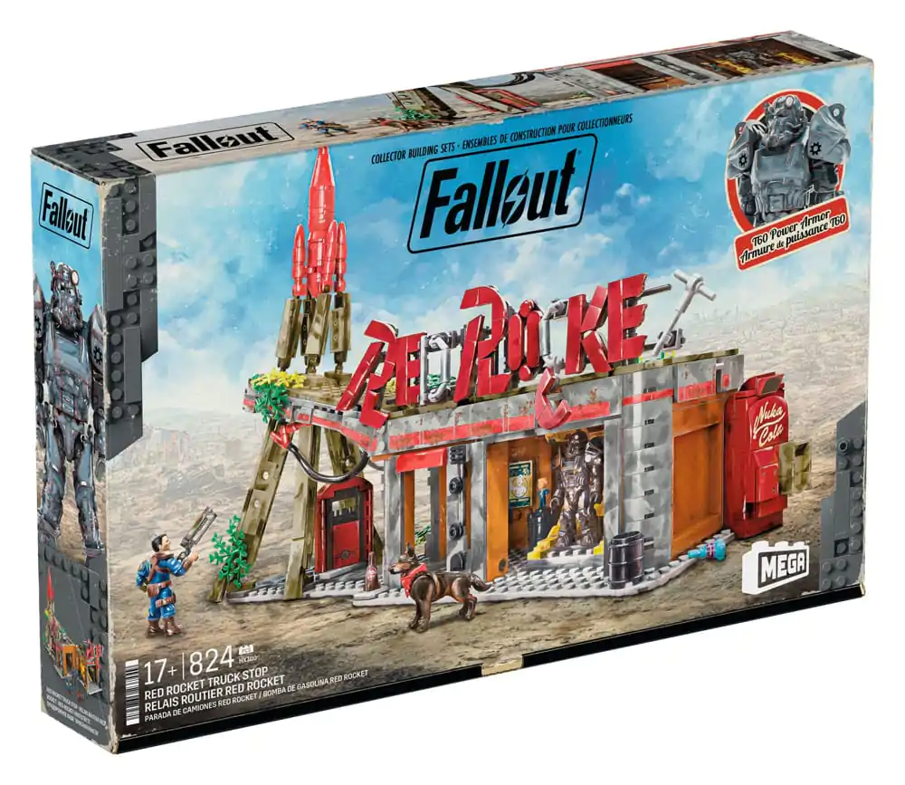 Fallout MEGA Construction Set Red Rocket Truck Stop termékfotó