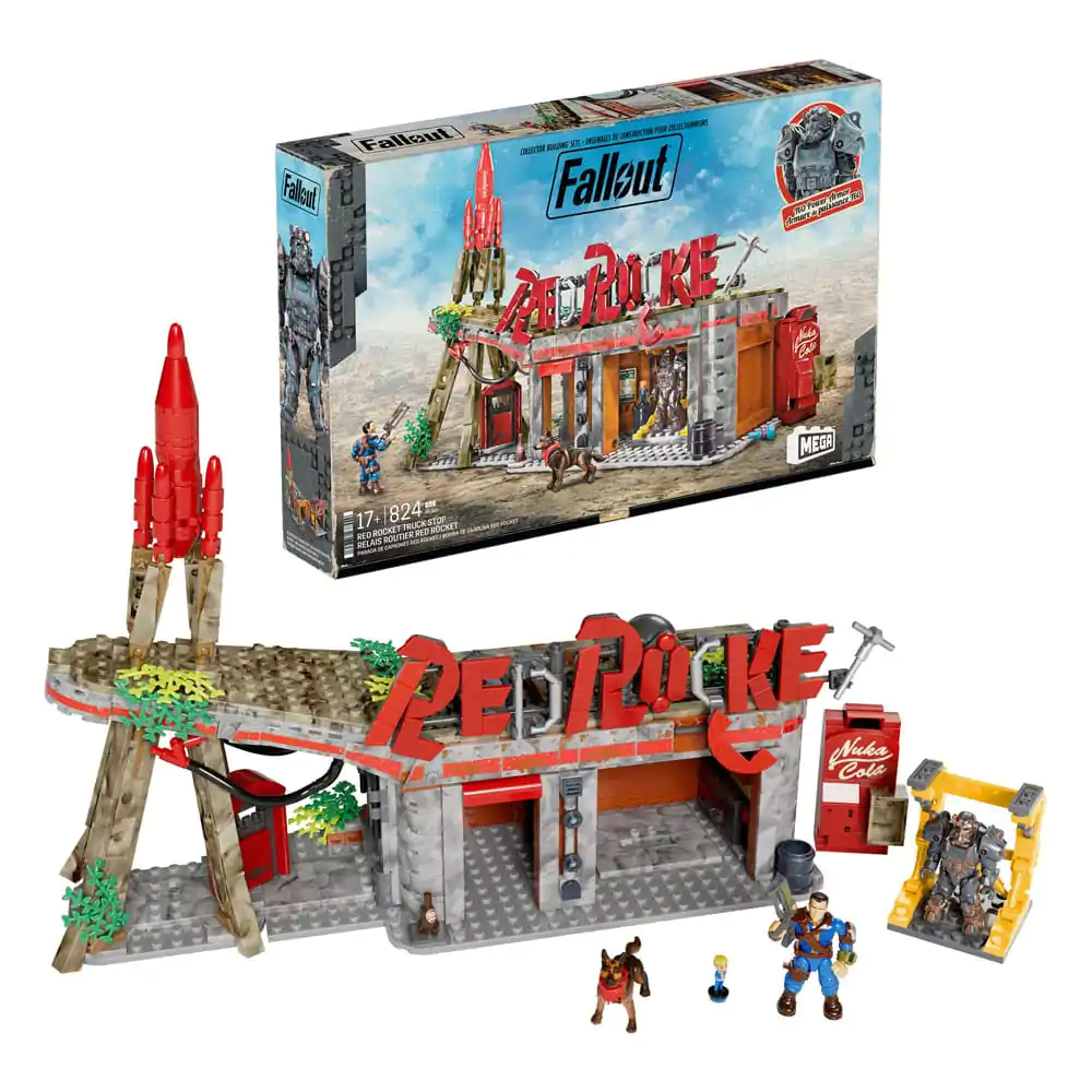 Fallout MEGA Construction Set Red Rocket Truck Stop termékfotó