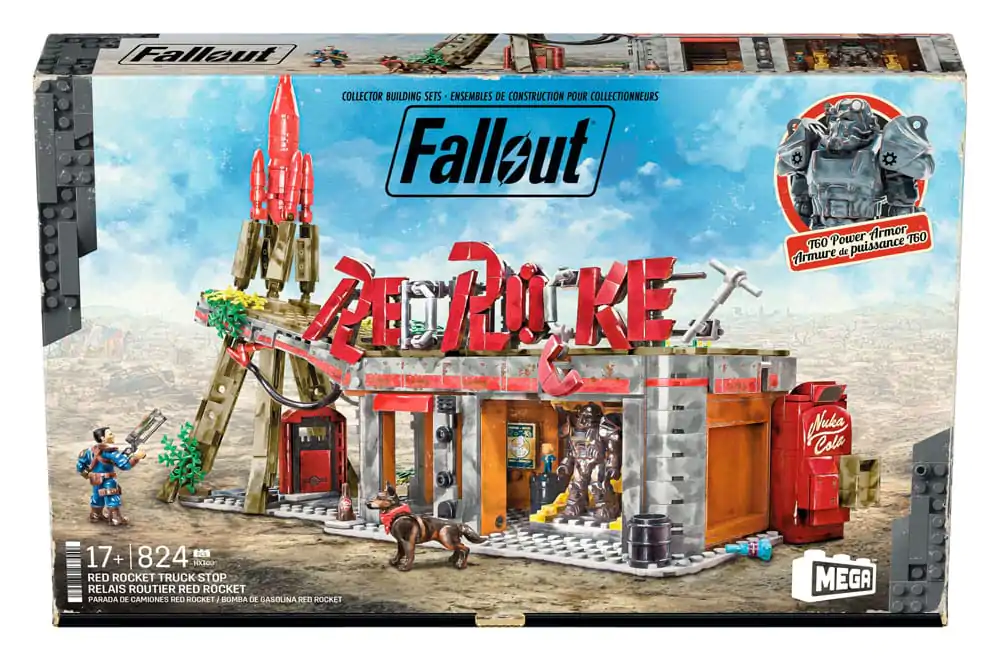 Fallout MEGA Construction Set Red Rocket Truck Stop termékfotó