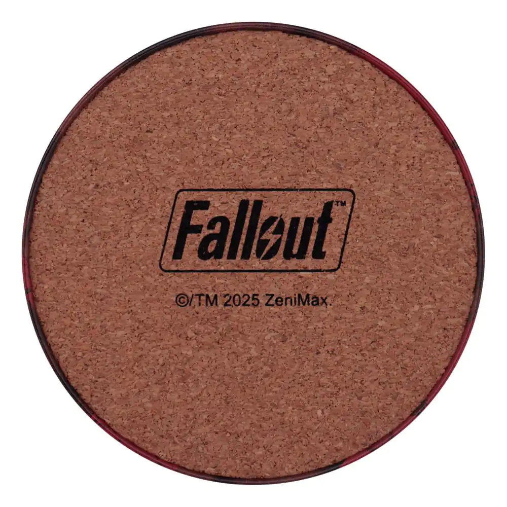 Fallout Coaster 4-Pack Metal Drinks product photo