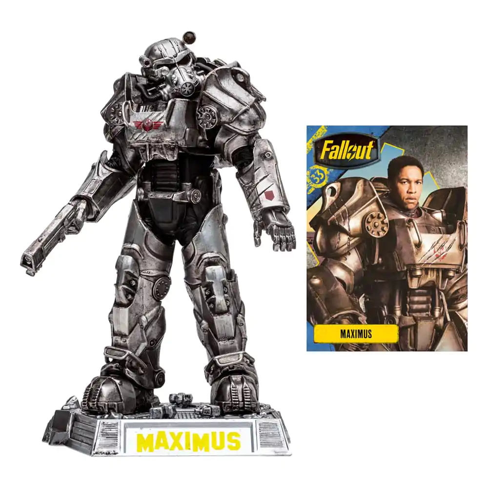 Fallout Movie Maniacs Action Figure 3-Pack Lucy &amp; Maximus &amp; The Ghoul (GITD) (Gold Label) 15 cm product photo