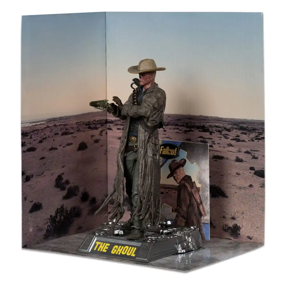 Fallout Movie Maniacs Action Figure 3-Pack Lucy &amp; Maximus &amp; The Ghoul (GITD) (Gold Label) 15 cm product photo
