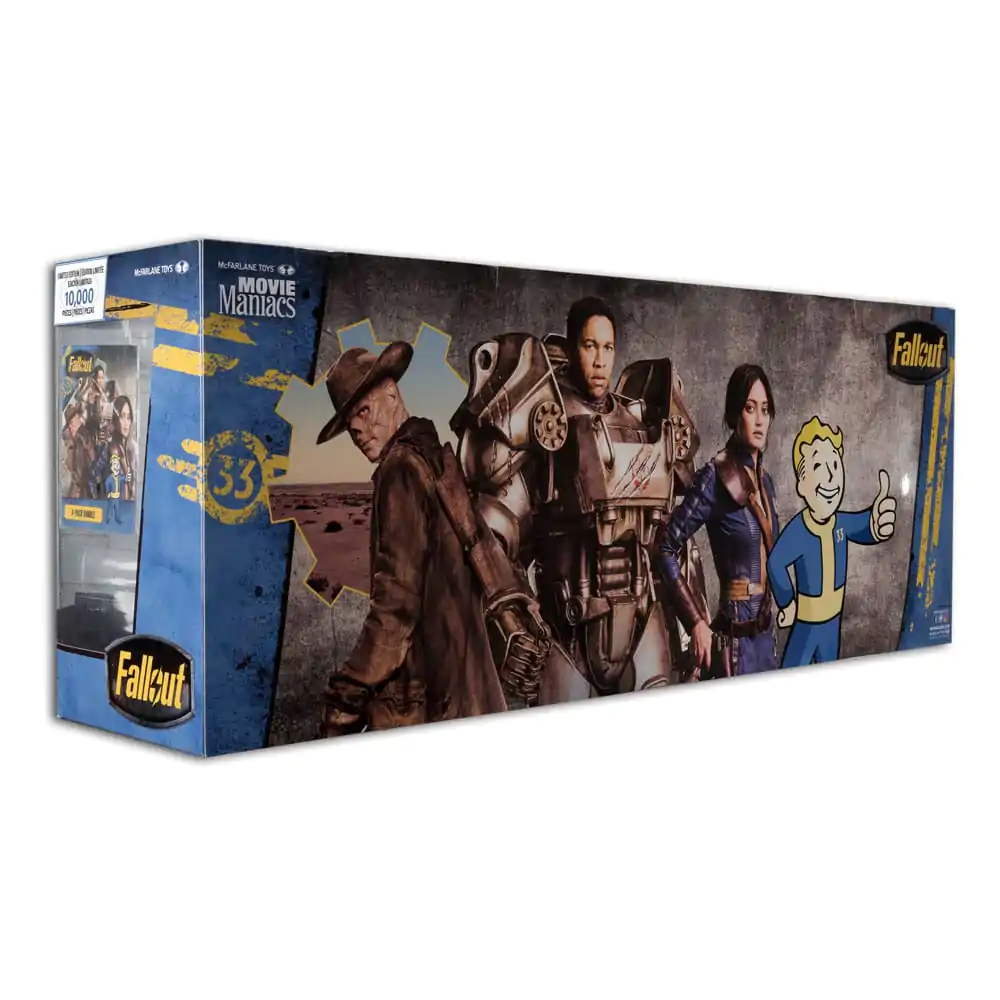 Fallout Movie Maniacs PVC Statue 4-Pack Lucy, Maximus, The Ghoul & Vault Boy 15 cm termékfotó