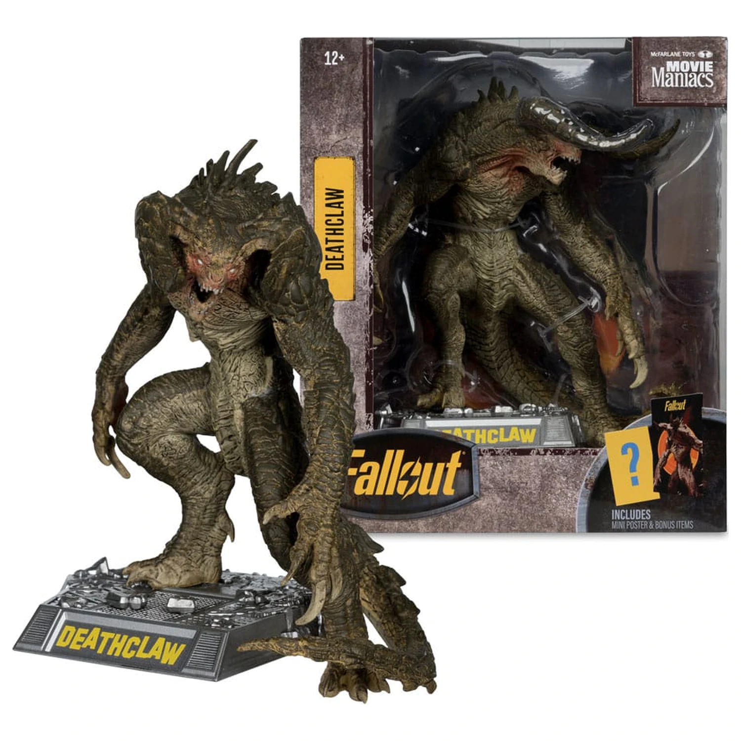 Fallout Movie Maniacs Action Figure Deathclaw (Season 2) 19 cm product photo