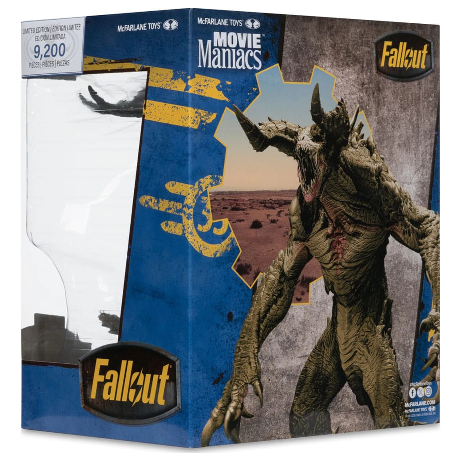 Fallout Movie Maniacs Action Figure Deathclaw (Season 2) 19 cm product photo