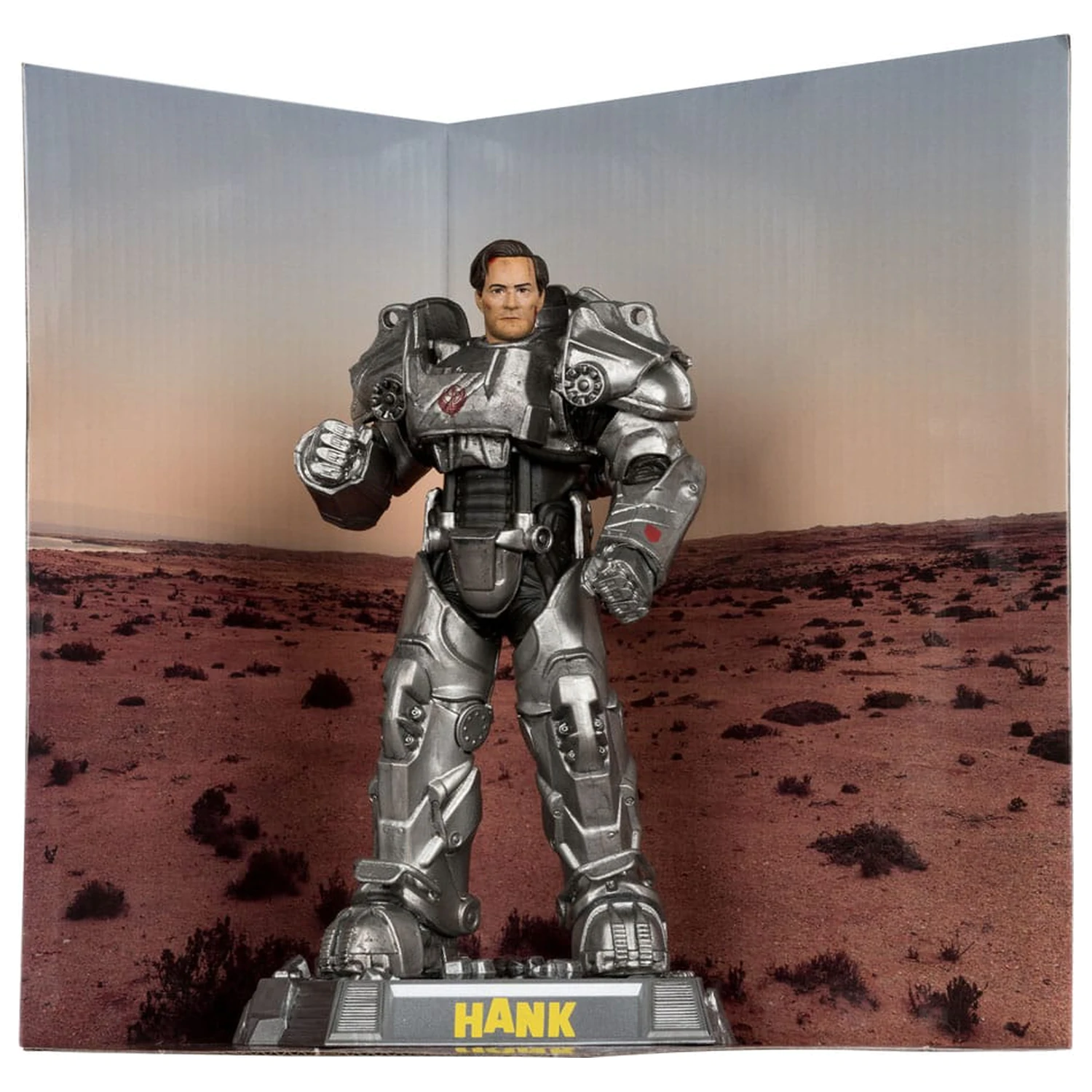 Fallout Movie Maniacs Action Figure Hank Maclean (Season 2) (Red Platinum Edition) 17 cm product photo