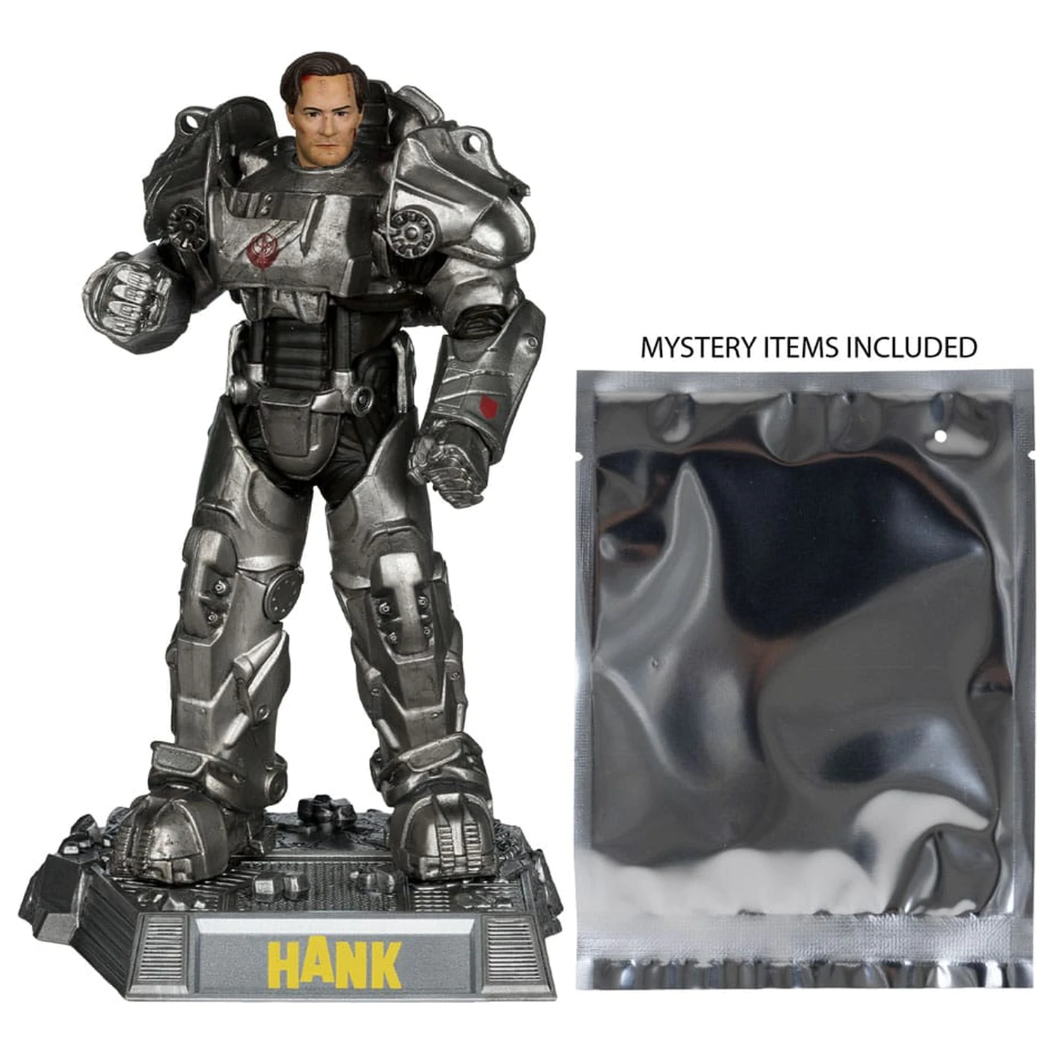 Fallout Movie Maniacs Action Figure Hank Maclean (Season 2) (Red Platinum Edition) 17 cm product photo