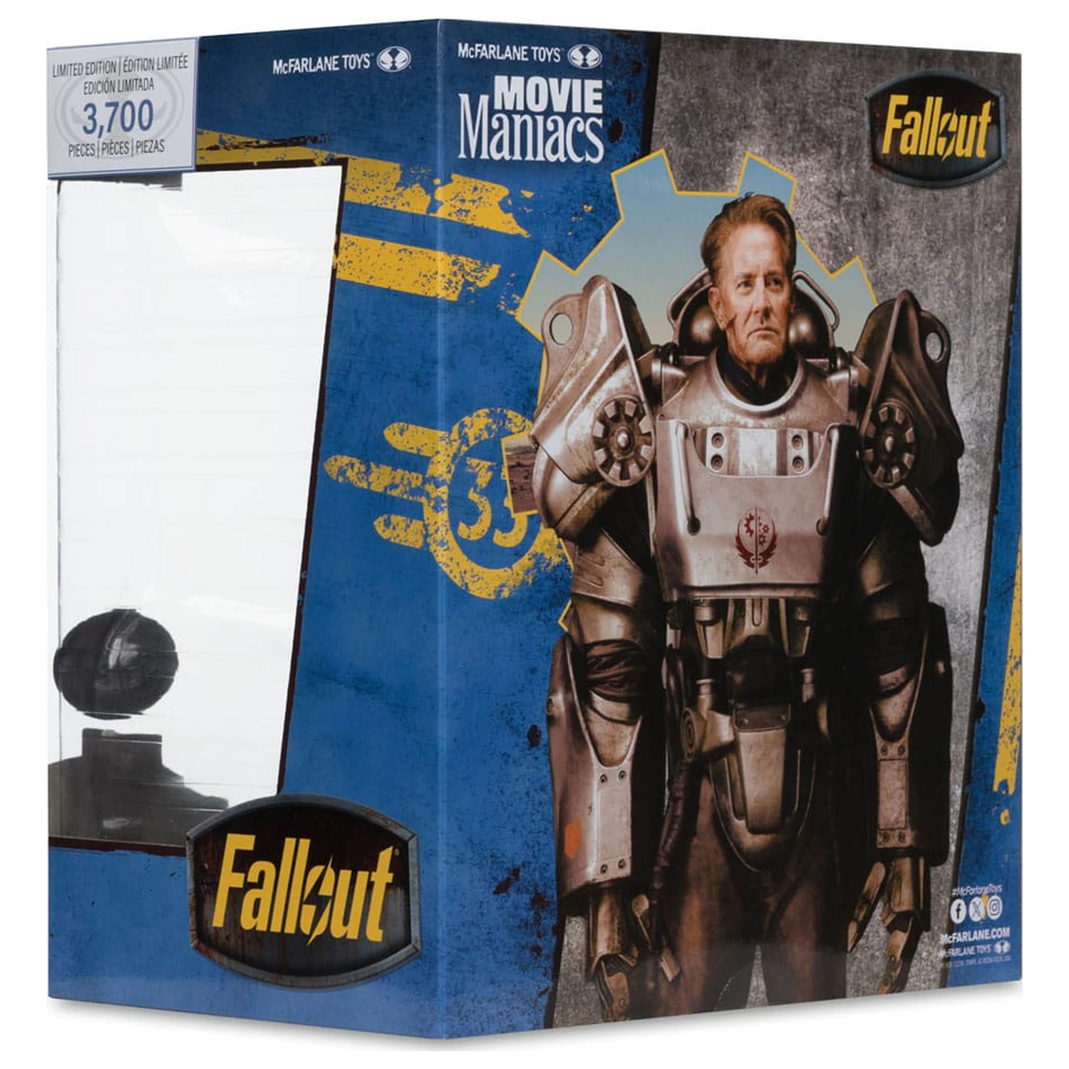 Fallout Movie Maniacs Action Figure Hank Maclean (Season 2) (Red Platinum Edition) 17 cm product photo