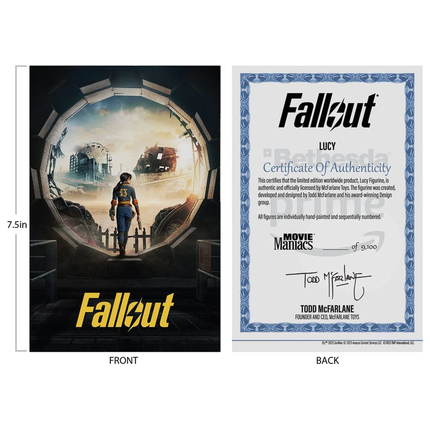 Fallout Movie Maniacs Action Figure Lucy (Season 2) 15 cm product photo