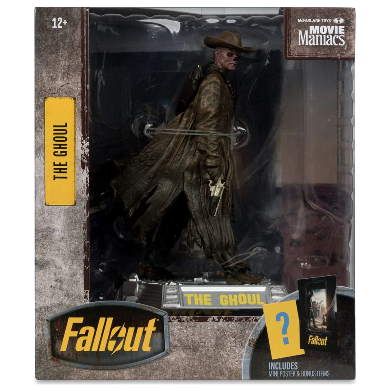 Fallout Movie Maniacs Action Figure The Ghoul (Season 2) 17 cm product photo