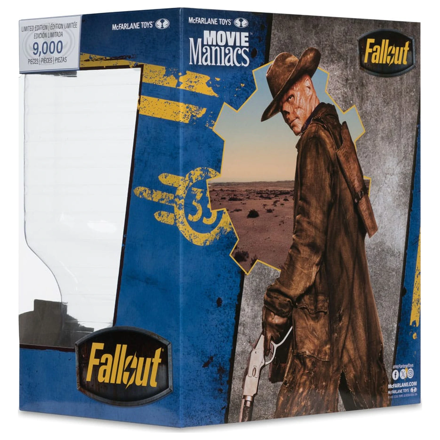 Fallout Movie Maniacs Action Figure The Ghoul (Season 2) 17 cm product photo