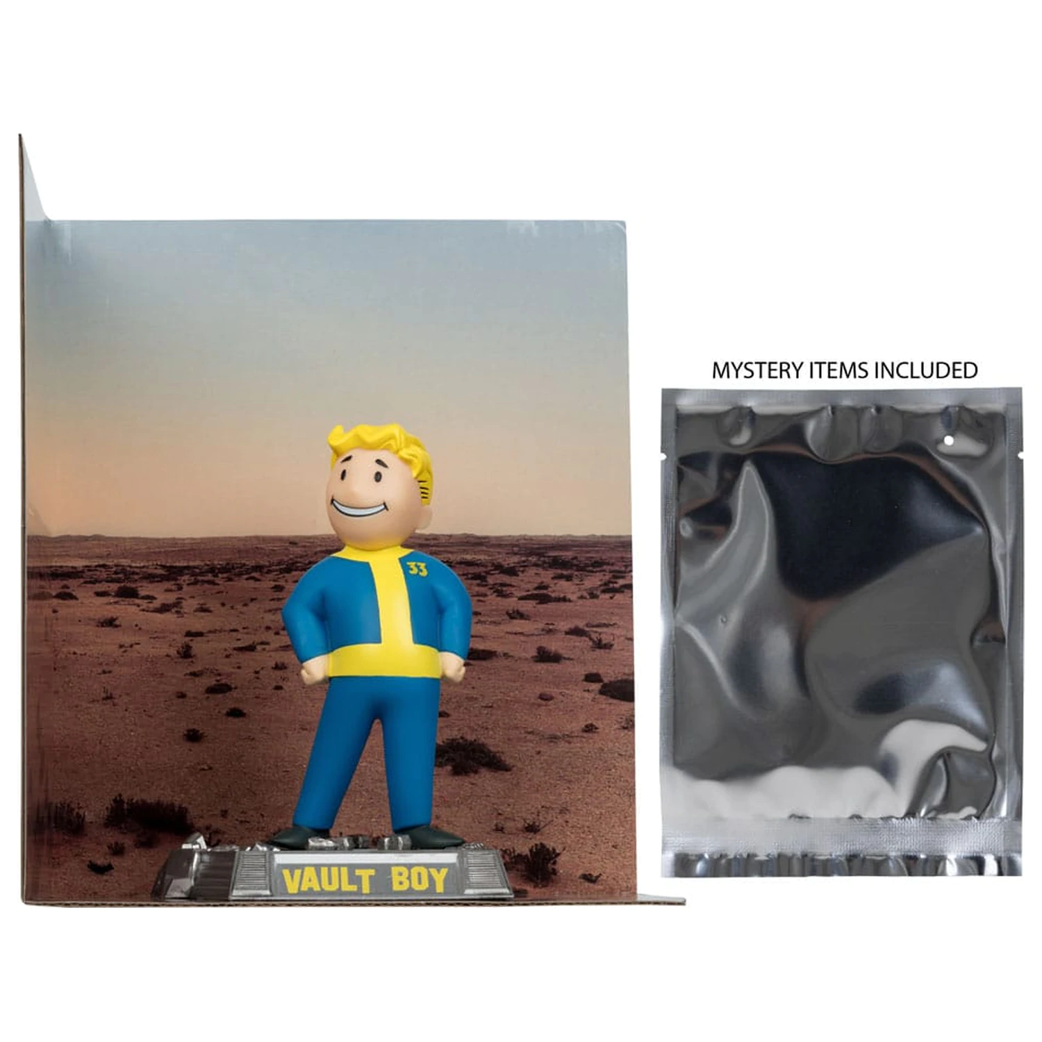Fallout Movie Maniacs Action Figure Vault Boy Version 2 14 cm product photo