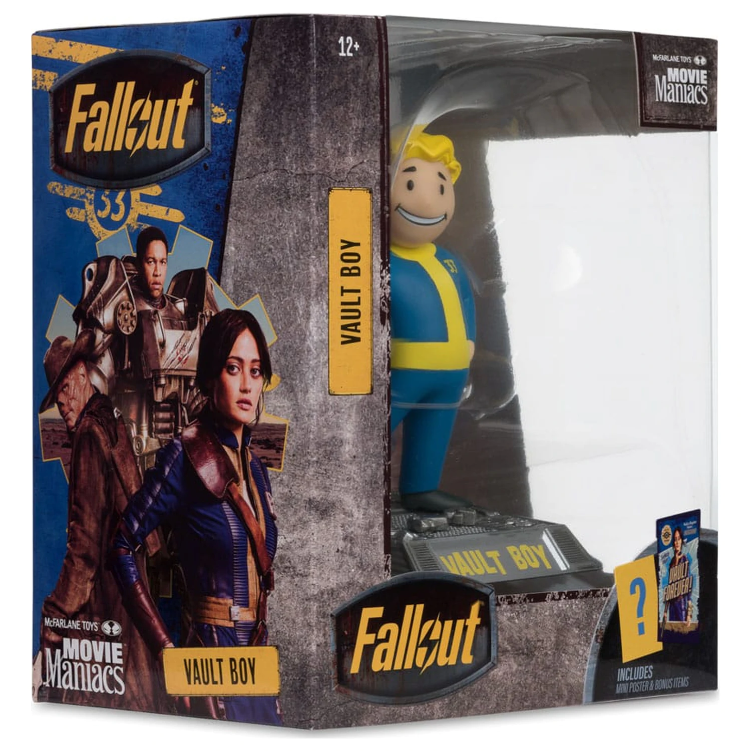 Fallout Movie Maniacs Action Figure Vault Boy Version 2 14 cm product photo