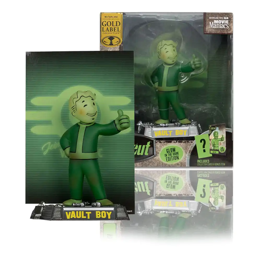 Fallout Movie Maniacs PVC Statue Vault Boy 13 cm product photo