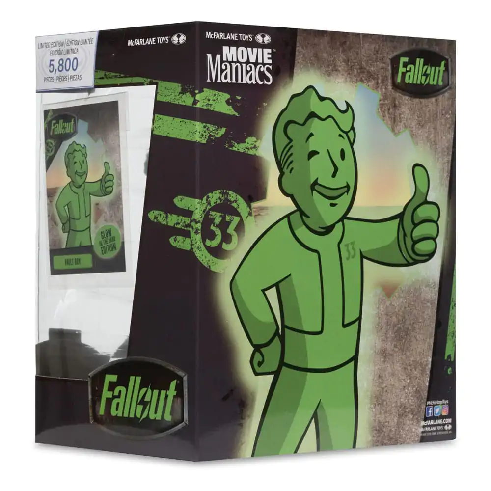 Fallout Movie Maniacs PVC Statue Vault Boy 13 cm product photo