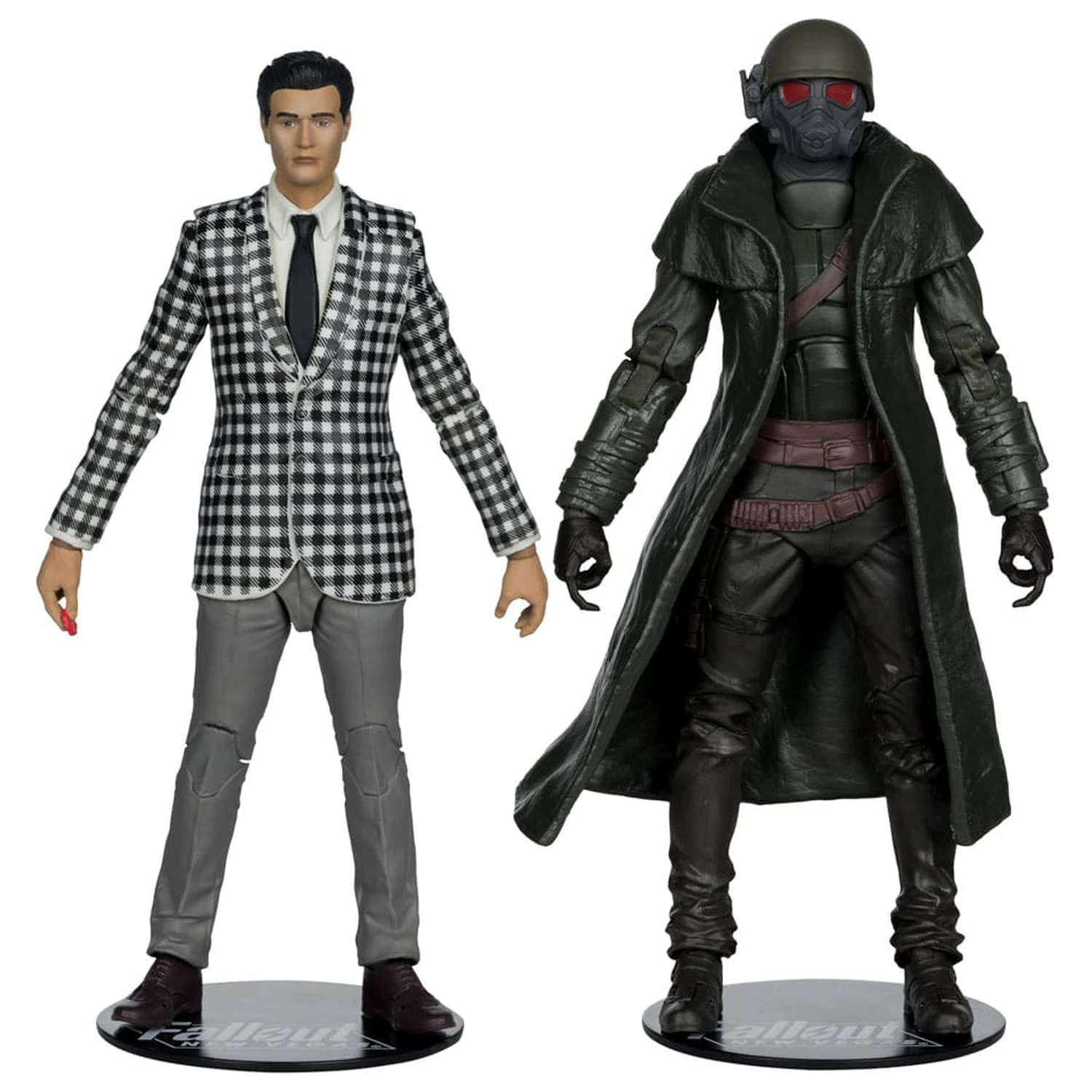 Fallout: New Vegas Statue 2-Pack Riot Ranger Armor & Benny Survivor 18 cm product photo