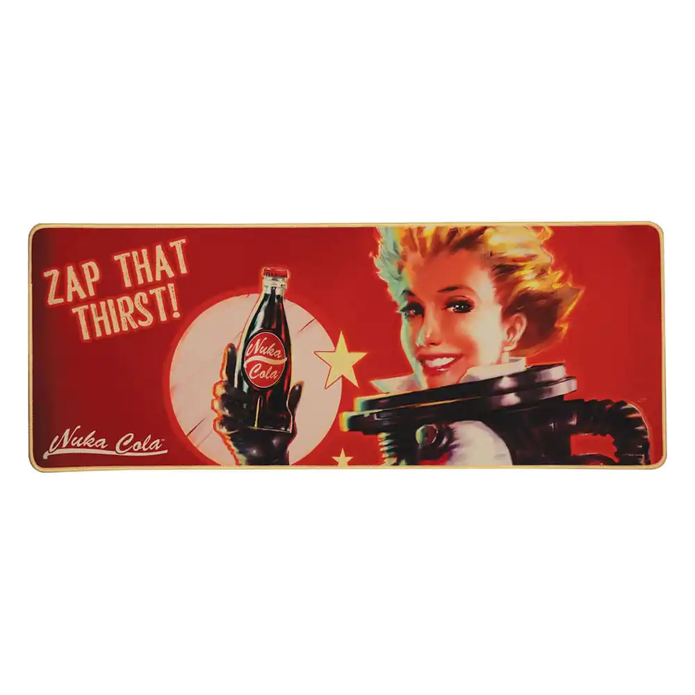 Fallout Desk Pad & Coaster Set Nuka-Cola  product photo