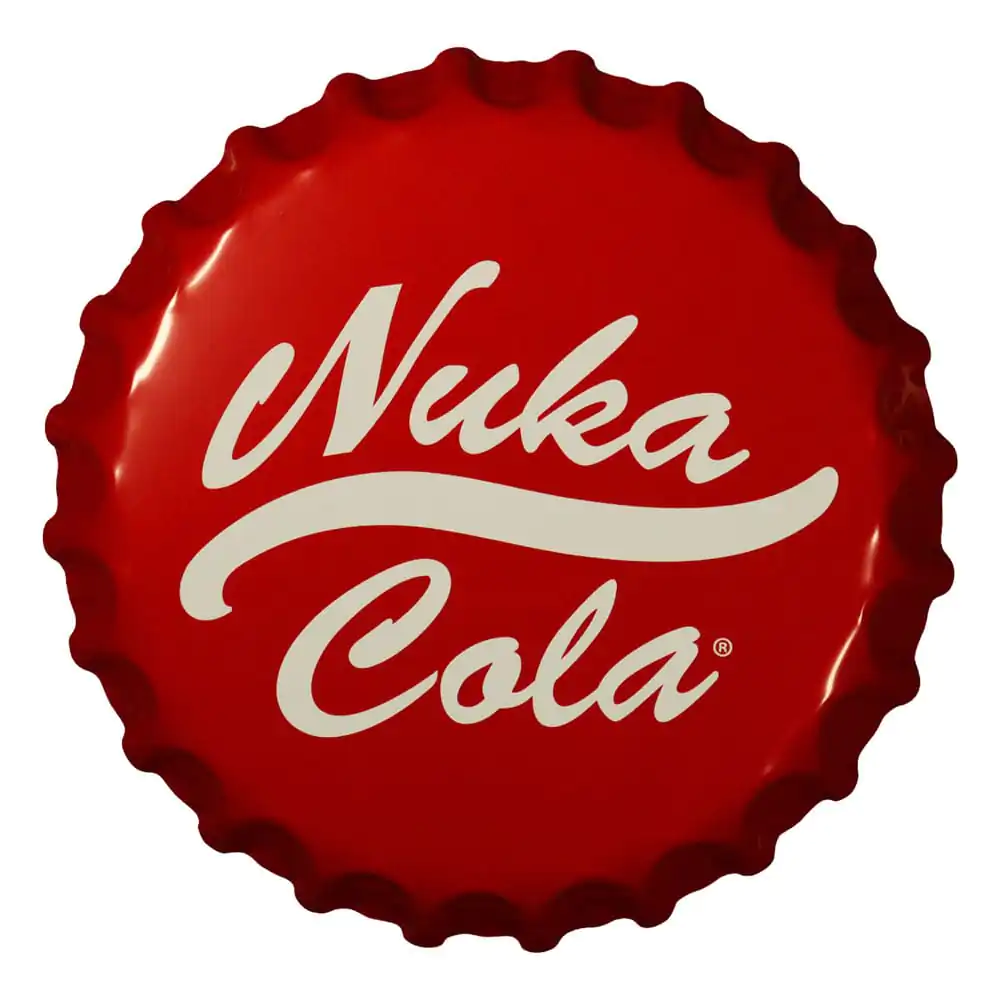 Fallout Tin Sign Nuka-Cola Bottle Cap product photo