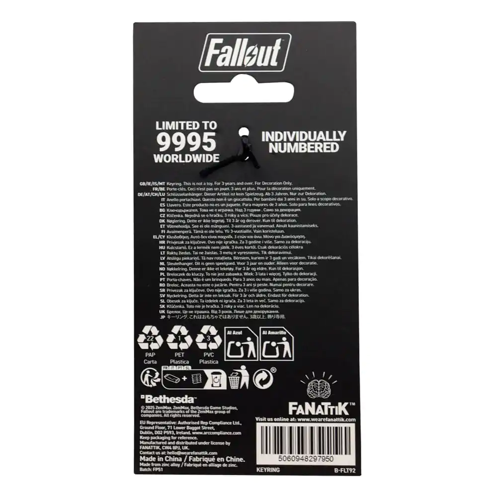 Fallout Keychain Nuka-Cola Limited Edition                product photo