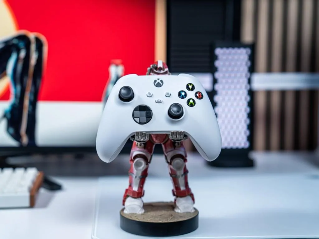 Fallout Nuka Cola Power Armour Cable Guys Controller Holder and Phone Stand product photo
