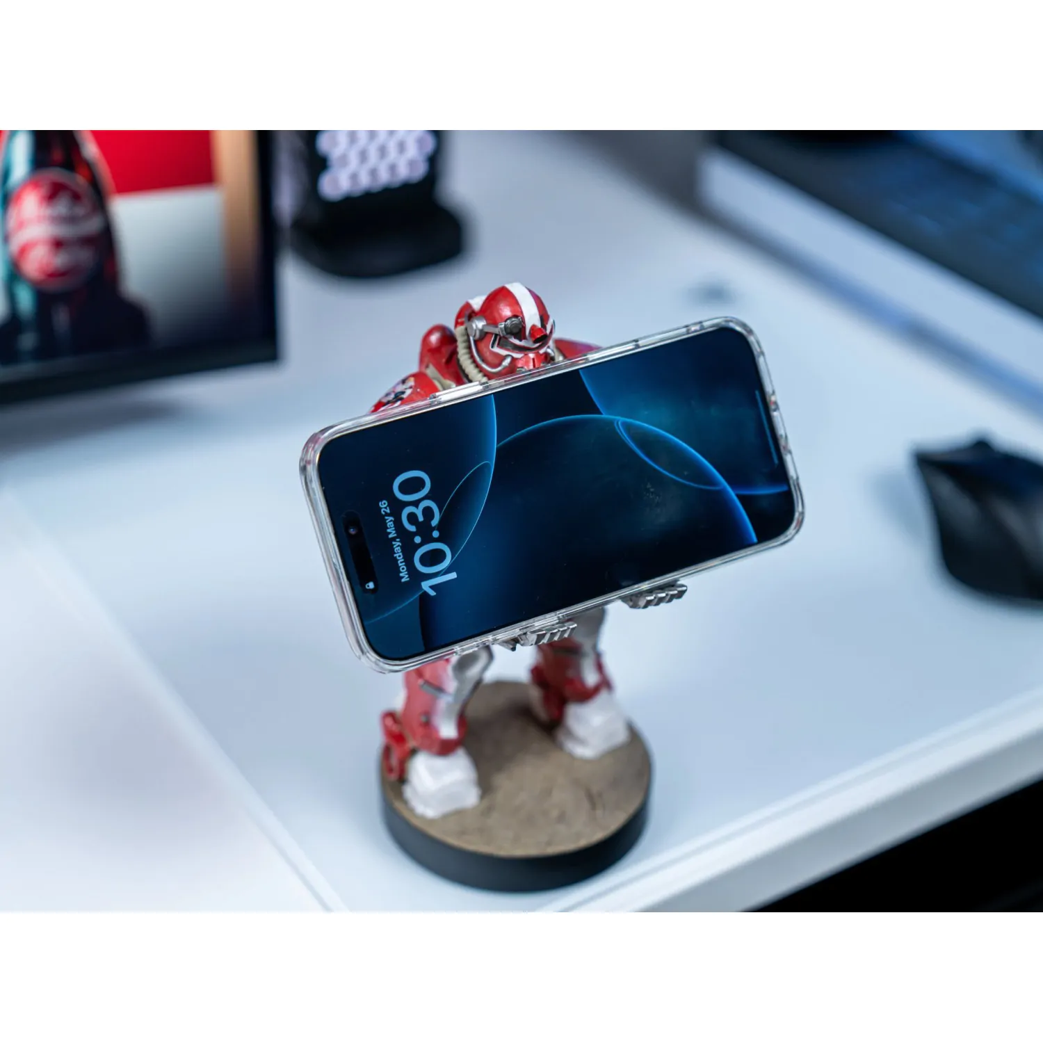 Fallout Nuka Cola Power Armour Cable Guys Controller Holder and Phone Stand product photo