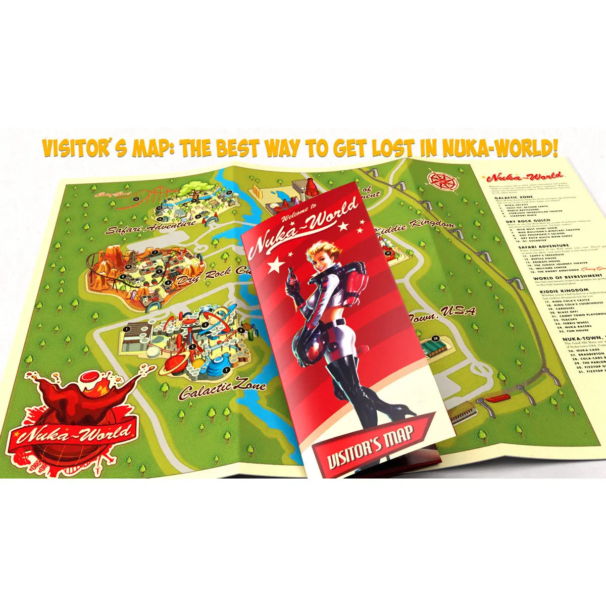 Fallout Nuka World english welcome kit product photo