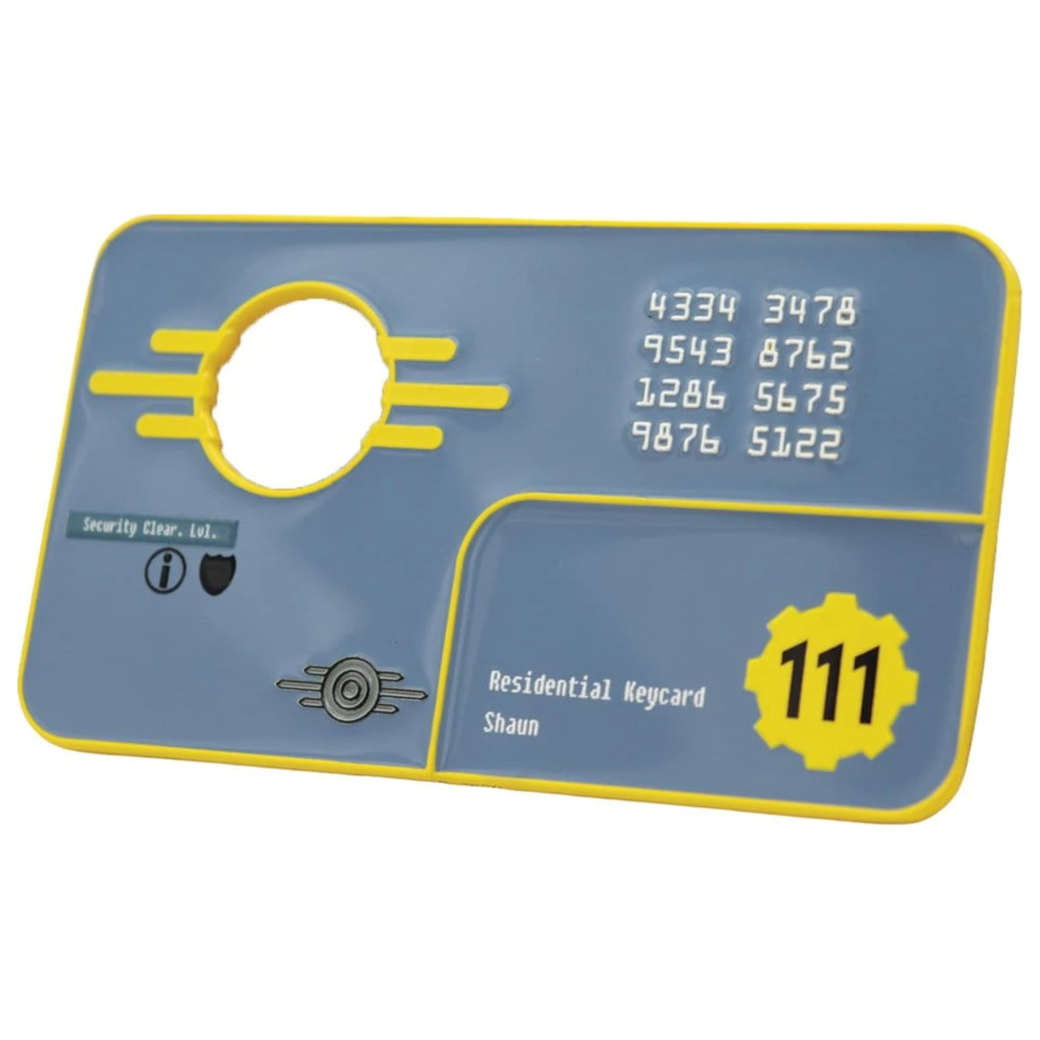 Fallout Replica Security Keycard Vault 111 Limited Edition 11 cm product photo