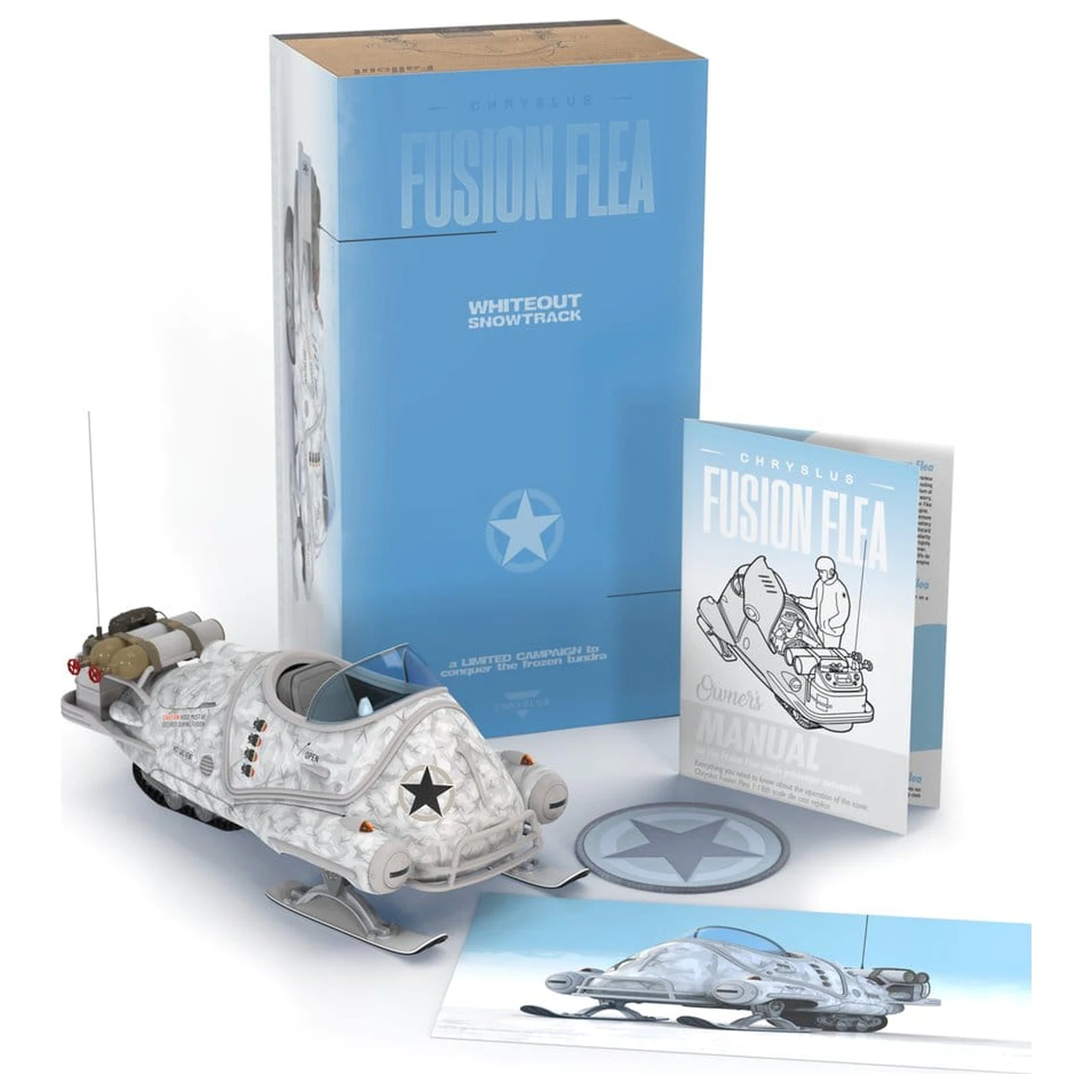 Fallout Replica Whiteout Snowtrack Flea product photo
