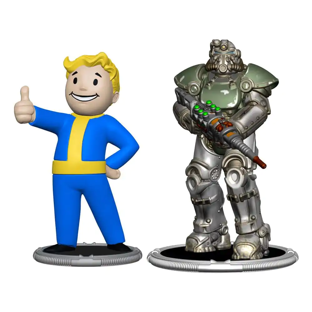 Fallout Mini Figures 2-Pack Set F Raider & Vault Boy (Strong) 7 cm product photo