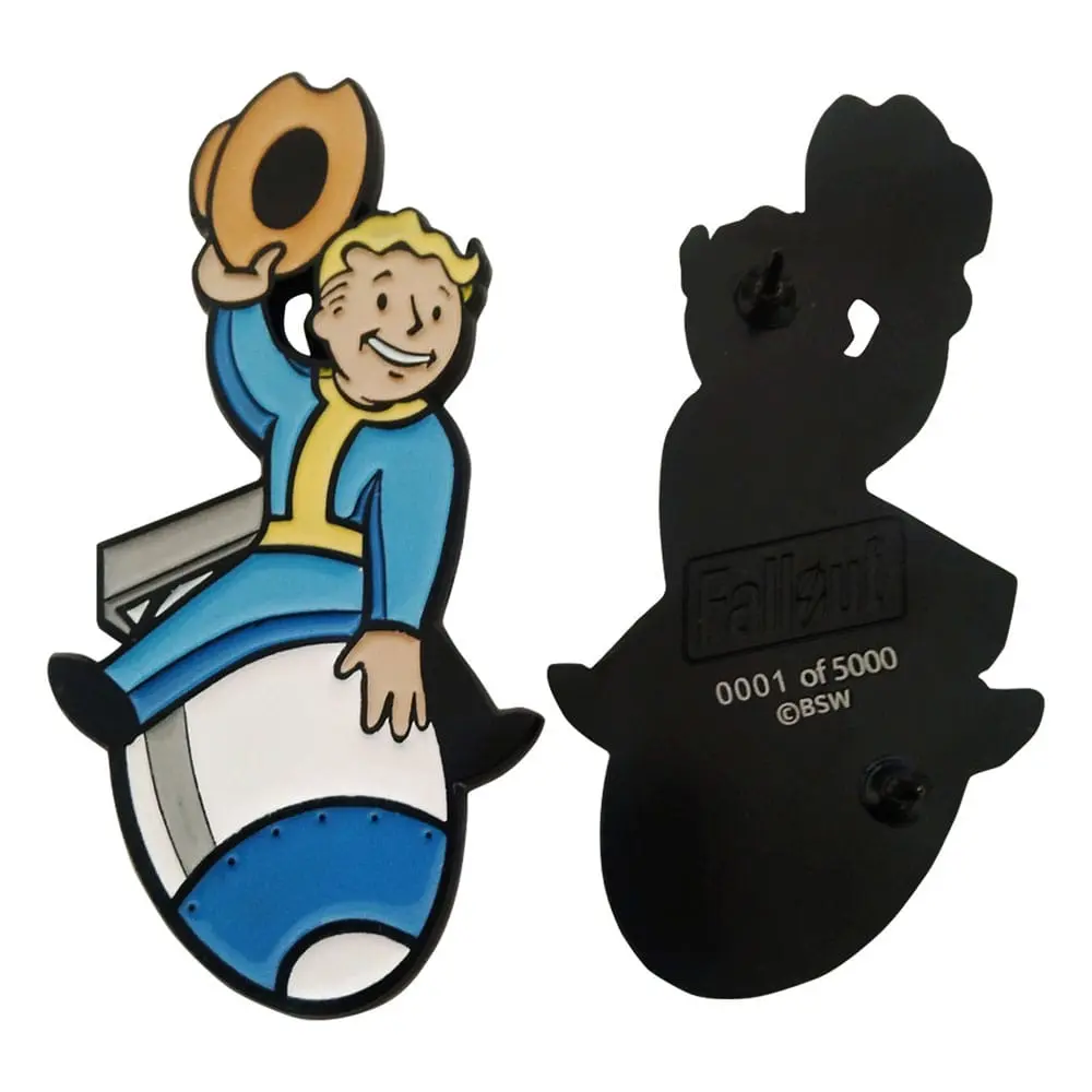 Fallout Pin Badge Vault Boy Limited Edition termékfotó