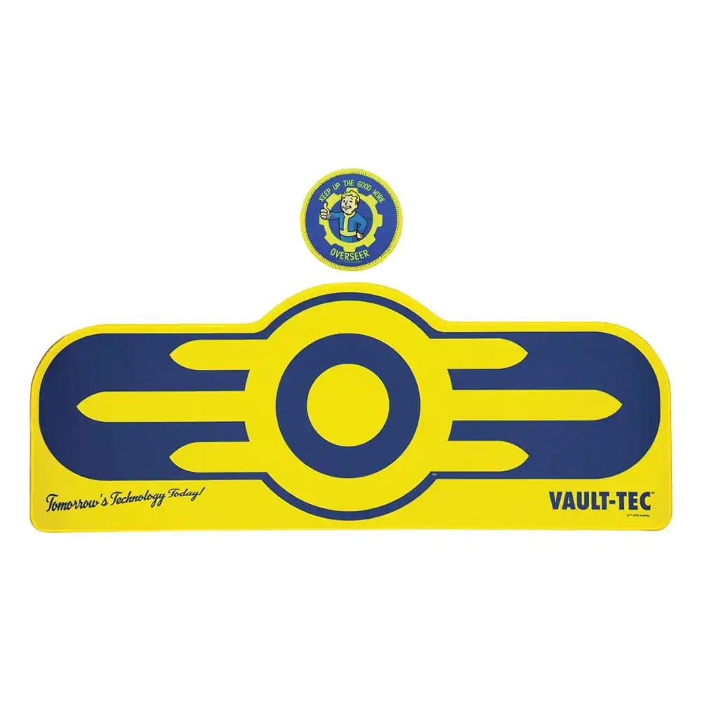 Fallout Desk Pad & Coaster Set Vault-Tec product photo