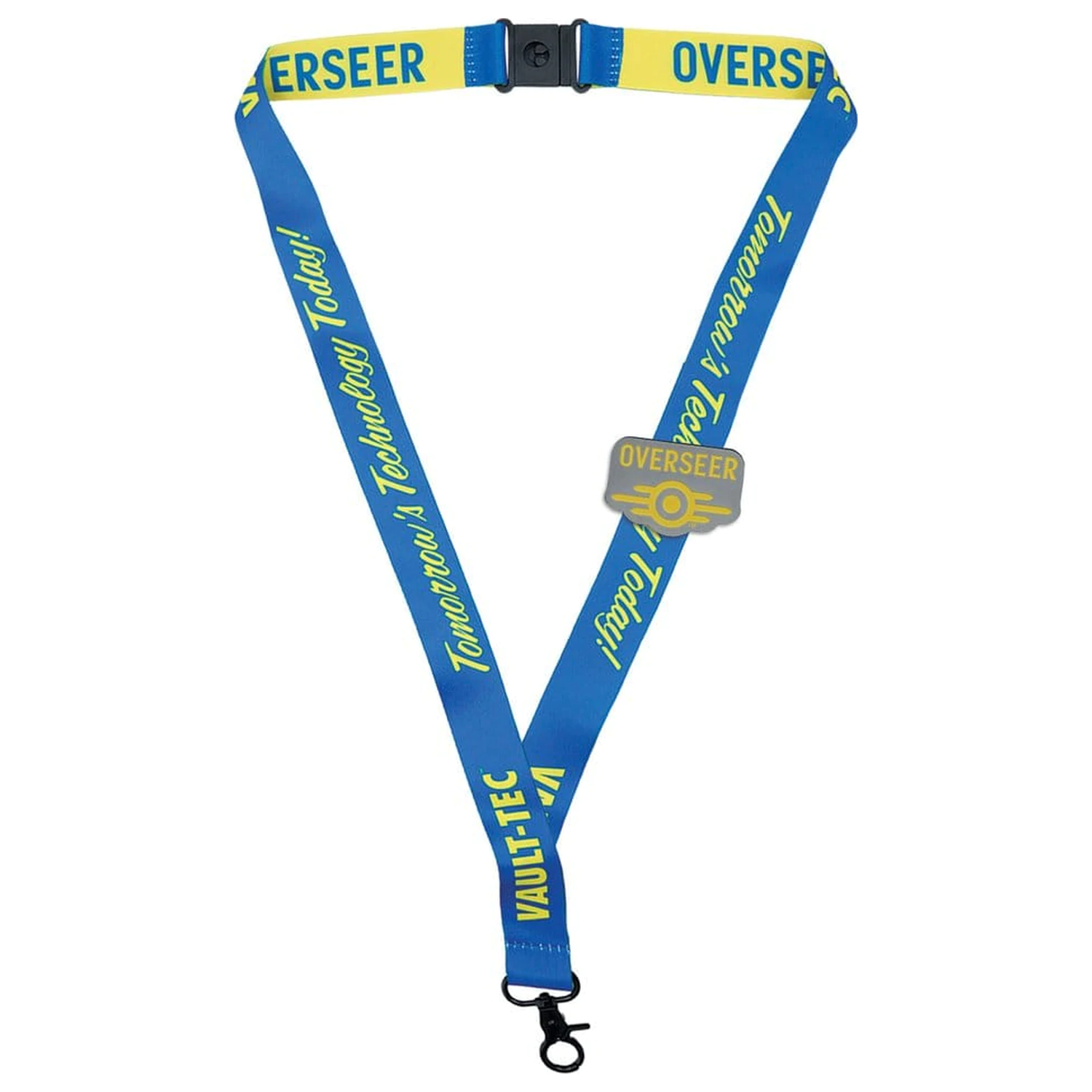 Fallout Vault-Tec Overseer Lanyard & Pin Badge Set product photo