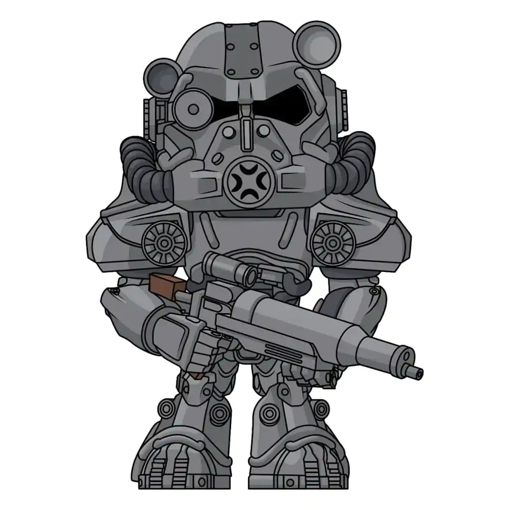 Fallout Vinyl Figure T-60 Power Armor 11 cm termékfotó