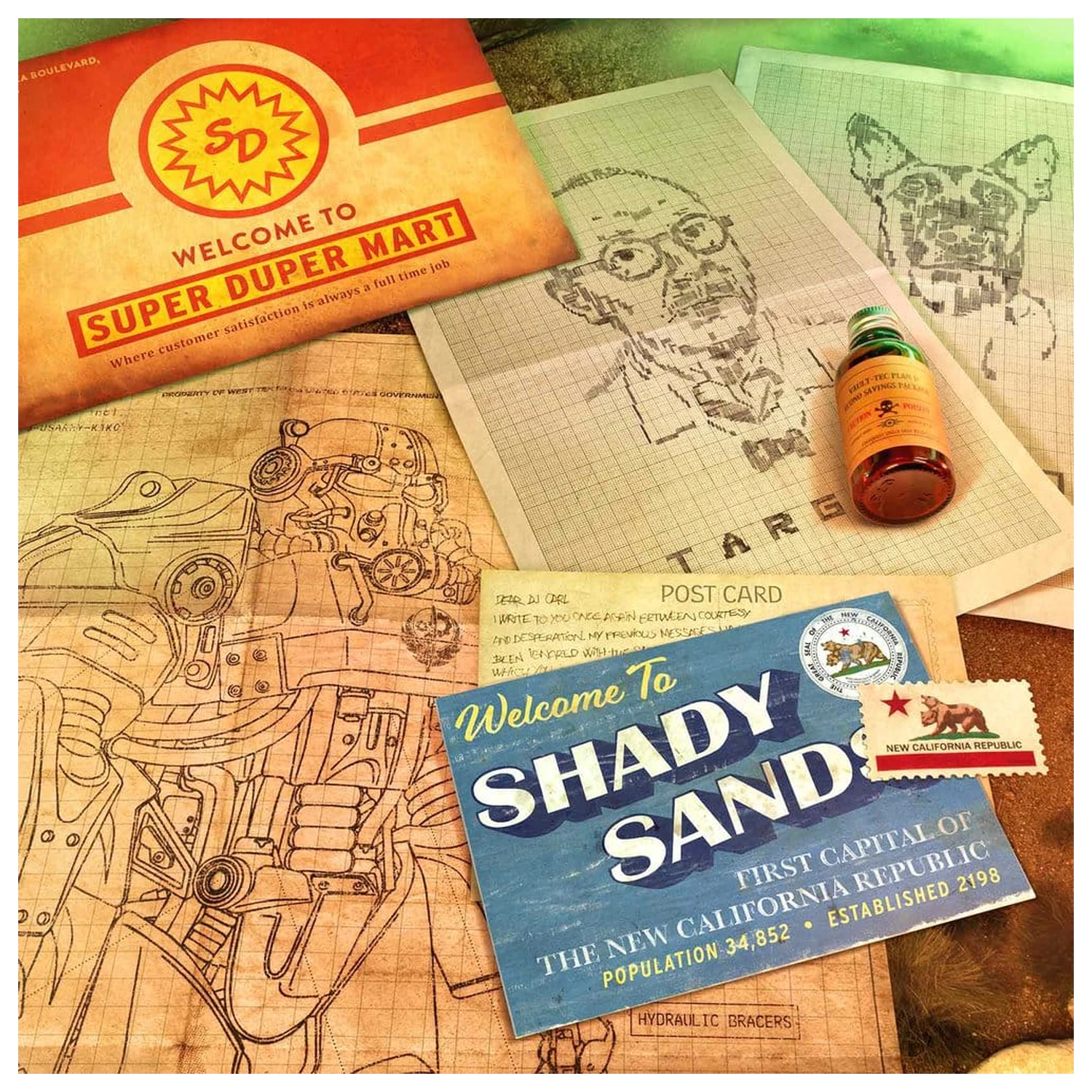 Fallout Gift Box Wasteland Treasures Kit product photo