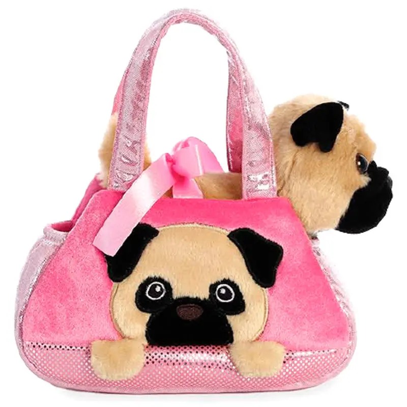 Fancy Pal Pug soft plush toy 21cm product photo