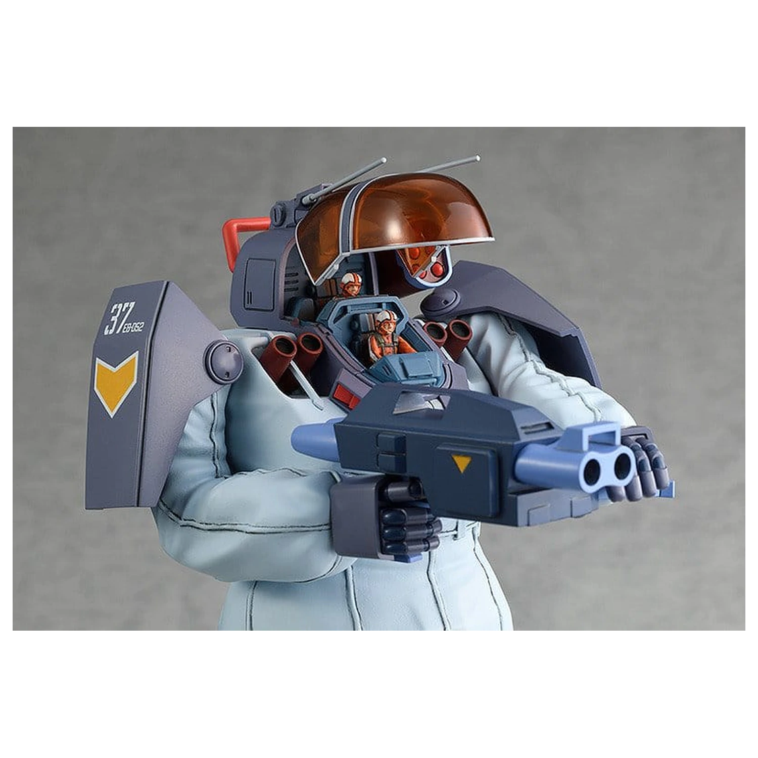 Fang of the Sun Dougram Combat Armors MAX 24 Plastic Model Kit 1/72 Soltic HT128 Big Foot Snow Camouflage with Cold Shield 17 cm product photo