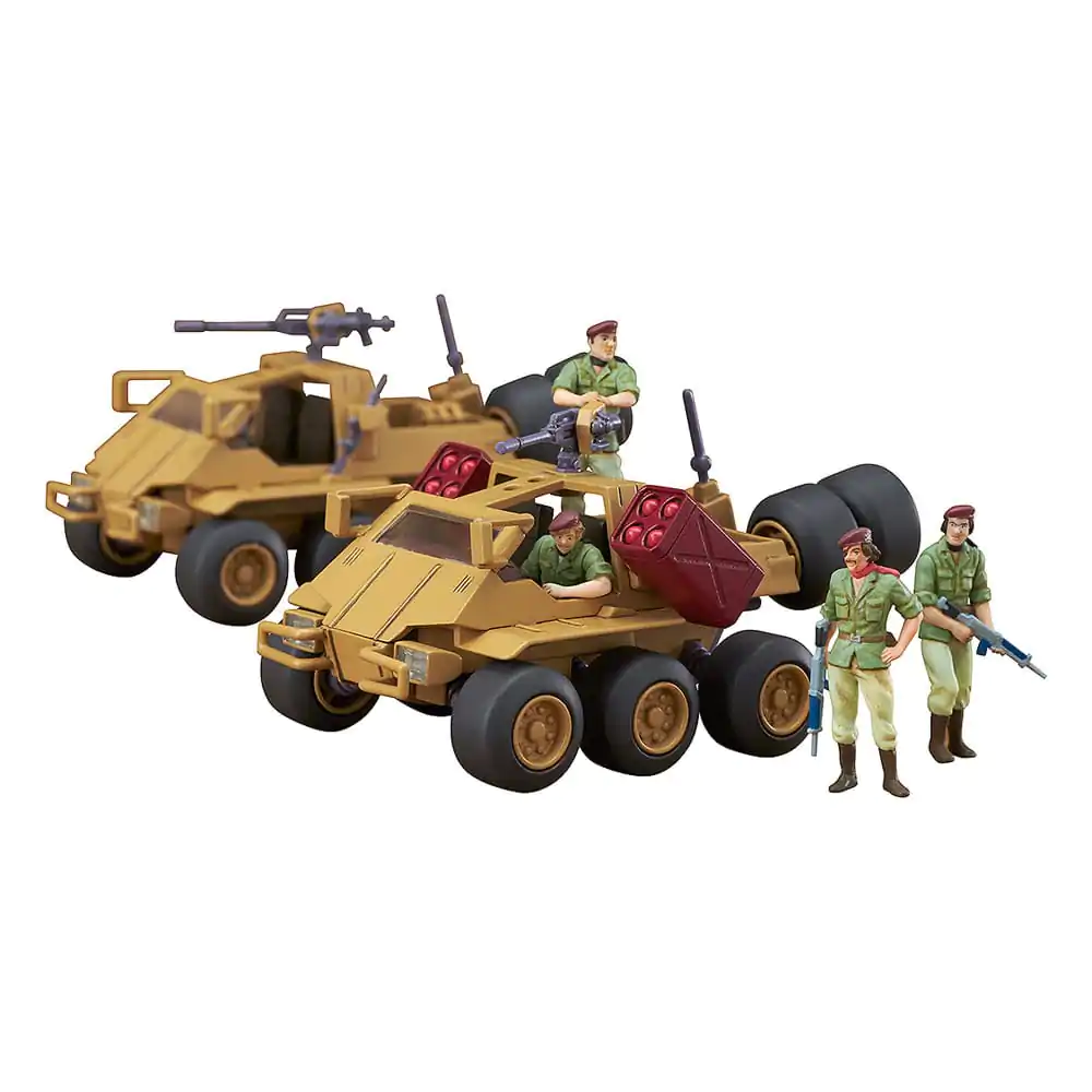 Fang of the Sun Dougram Combat Armors MAX06 Plastic Model Kit 1/72 Bromley JRS Native Dancer Commander Type &amp; Missile Pod Type (re-run) 5 cm product photo