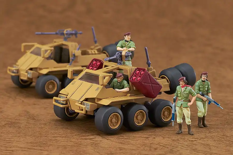 Fang of the Sun Dougram Combat Armors MAX06 Plastic Model Kit 1/72 Bromley JRS Native Dancer Commander Type &amp; Missile Pod Type (re-run) 5 cm product photo