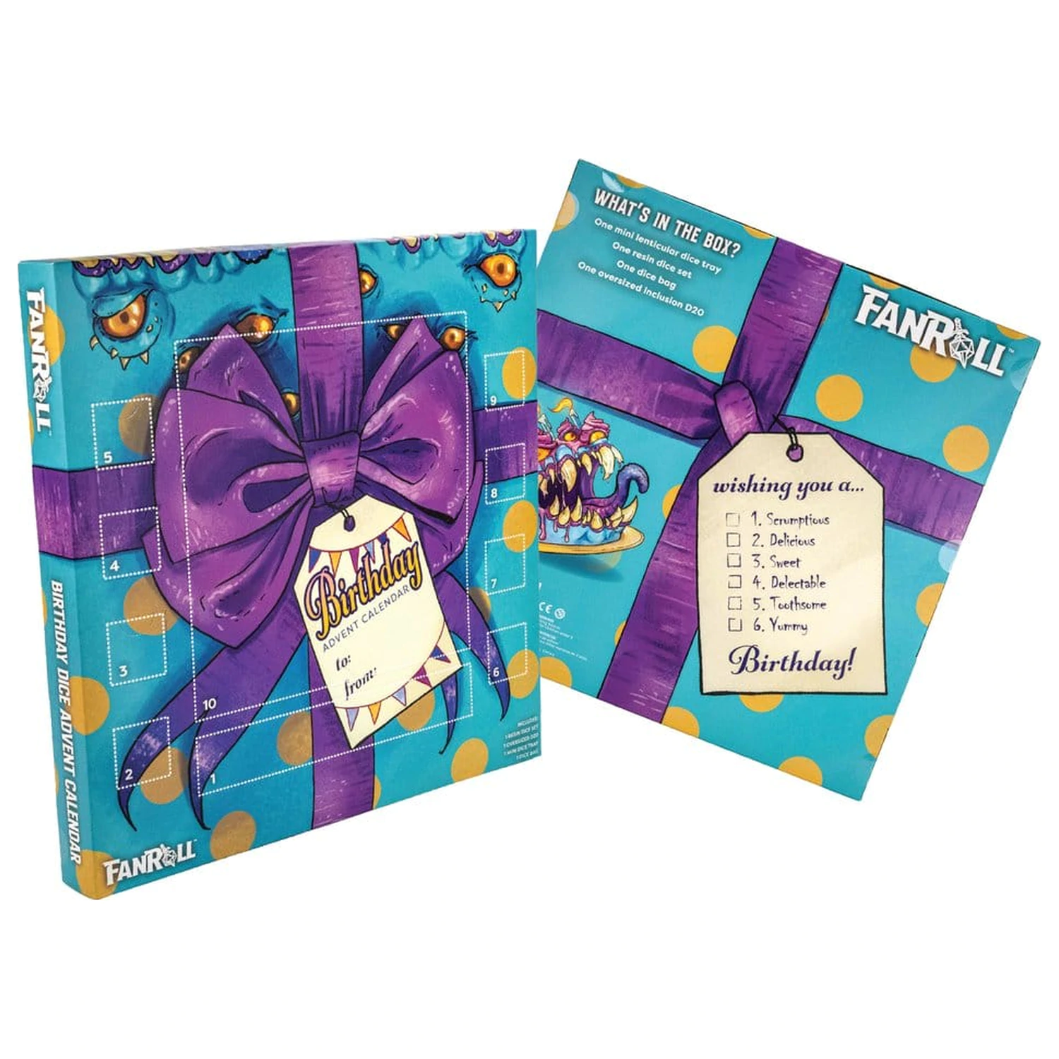 FanRoll Advent Calendar Mimic Birthday 10-Days product photo