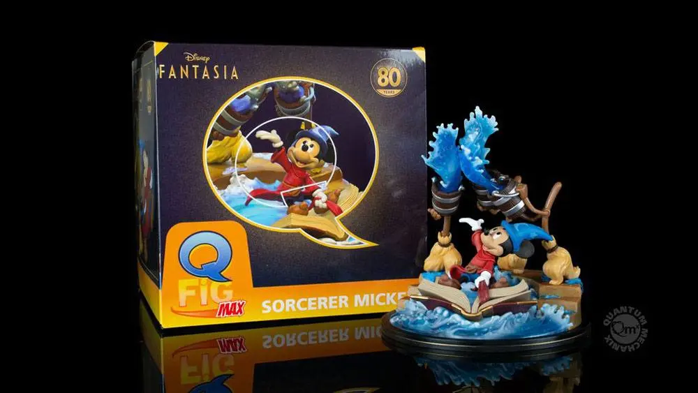Fantasia Q-Fig Max Elite Figure Sorcerer Mickey 12 cm product photo