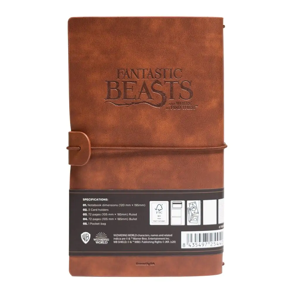 Fantastic Animals travel notebook product photo