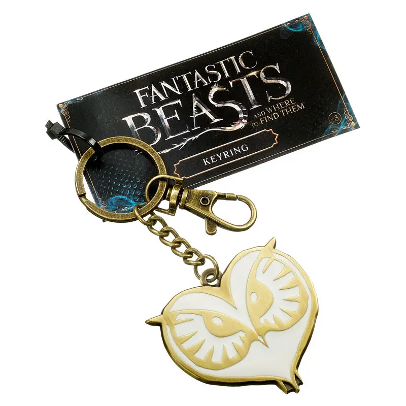 Fantastic Beasts Owl Face keyring product photo