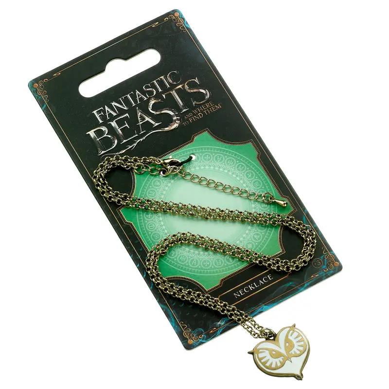 Fantastic Beasts Owl Face necklace product photo