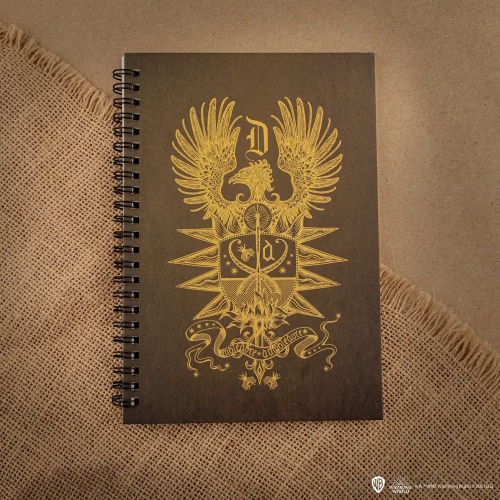 Fantastic Beasts Notebook A5 Dumbledore Family Crest product photo
